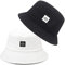 2 Stück Herren Damen Bucket Hat, Baumwolle Buckethut, Faltbar Fischerhut, Sommer Angelhut, Fischerhüte Bucket Hat, Unisex Bucket Hat, Anglerhut, Zum Wandern Camping Reisen Angeln 56-58cm