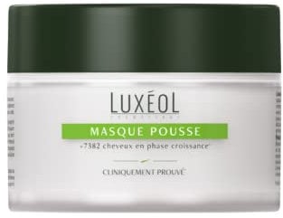 Luxéol – Masque Pousse – Aide à la Pousse des Cheveux* – Apporte Force & Densité* – Cliniquement Prouvé* – 200 ml