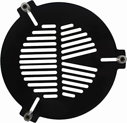 SOLOMARK Teleskopmaske für einen Rohraußendurchmesser (OD) von 85 mm bis 120 mm, kann mit den Messingschrauben innerhalb oder außerhalb des Zugrohrs montiert Werden