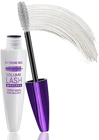 Boobeen Colorful Lash Mascara Waterproof, voluminöse und verlängernde Wimperntusche, Curling Eyelashes Makeup, langanhaltend, nicht verschmierend