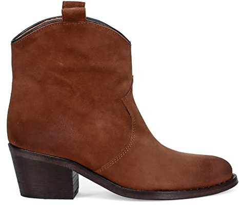 VIA ROMA 15 Stivaletto camperos camoscio marrone - 3180 VELOUR - Taglia 37
