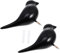 Zerodeko 2pièces Muraux Oiseau Lot De Décoratifs Pour Vêtements Et Clés Charge Maximale Installation Facile Pour Chambre Et Entrée