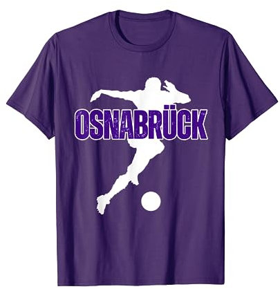 Osnabrück Fussball Fan Lila T-Shirt