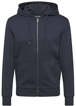 JACK & JONES Herren Sweatjacke Navy L