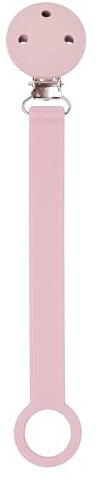 Nattou Pacifier Clip with Universal Holder Silicone, 21 cm, Pink
