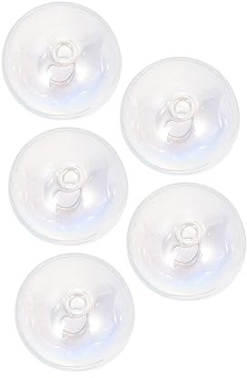 Operitacx 5st Anhänger Meerjungfrau Christbaumschmuck Blumenvasen Dekorativ Weihnachtsdekoration Selber Machen Mini-kugelperlen Dekorative Kugeln Armband Zeug Kristall Glas Weihnachtskugeln