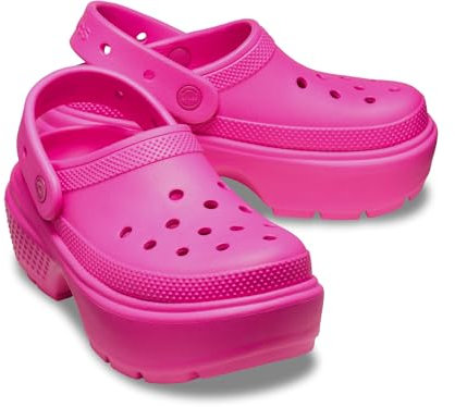 Crocs Stomp Clog Unisex Slipper, Pink Crush, 39/40 EU