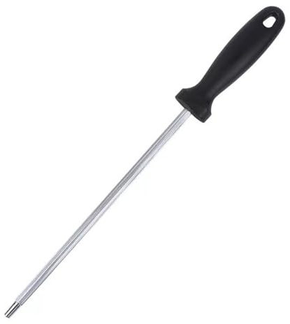 13-inch Sharpening Steel, Honing Steels/rood, Knife Steel with Non-Slip Handle, Professional Carbon Steels Sharpening Rod, Kitchen Knife Sharpener Repair, Used for Daily Maintenance of Kitchen Knives.