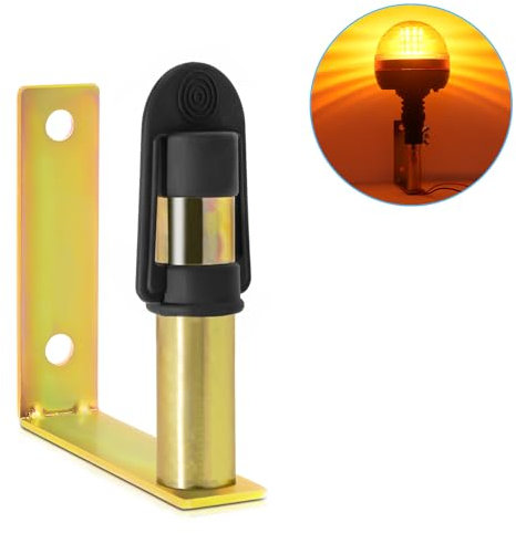 Biqing 1PCS Support gyrophare support de gyrophare pour tracteur Universel (avec câble et capuchon étanche) pour le montage du voyant d'avertissement rotatif de chariot élévateur avec fil