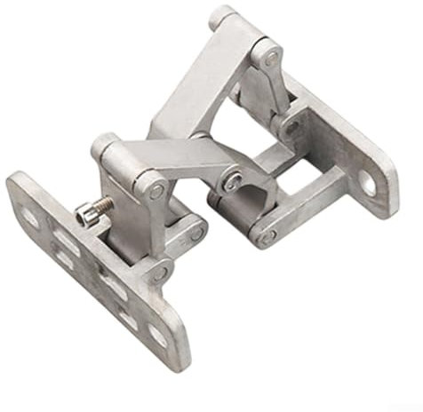 SMZhomeone Unsichtbare Scharniere aus stabilem Edelstahl, unsichtbare Scharniere, langlebige Funktionalität in verschiedenen Umgebungen (mittel)