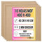 LA SOLERA Pack Hojas Tablero MDF | 20x20 cm, 30x30 cm, 40x30 cm, 40x40 cm | Tablero Fibra Densidad Media | Manualidades | Pirograbado | Corte Laser | Tabla Madera | Corte Sierra (10, 40x40 cm)
