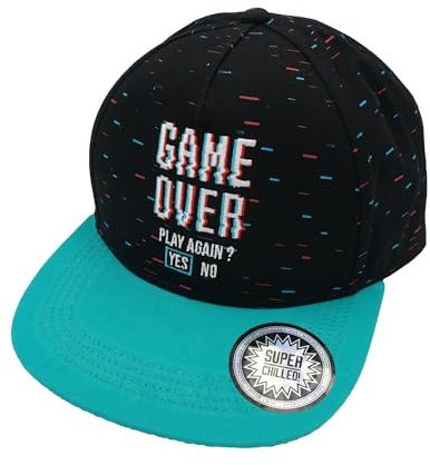 maximo Kids Boy-Cap Game Over snap-Back Verschluß