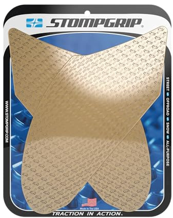 Stompgrip Motorrad Tankpad Icon transparent passt für Suzuki GSX-R 600/750 2006-2007 | Tankaufkleber | Tankschutz