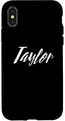 Taylor Calligraphy Case for iPhone X/XS