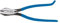 Klein Tools D2000-7CST Diagonal Cutters, Slim Head Linesman Pliers is Spring Loaded, Heavy-Duty Ironworker Pliers Cut ACSR, Screws, and More