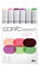 COPIC Sketch Set Floral Favorite 1, 6 Twin Marker mit einer mittelbreiten und einer Brush-Spitze