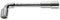 Facom 75.10 Cles A Pipe 6X6 Pans 10Mm