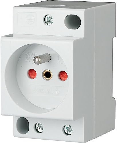 EATON Z-SD230-BS - PRISE MODULAIRE - Blanc - PRISE SCHUKO - 16 A - 250V AC - Raccordement à vis
