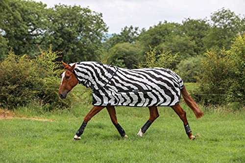 Bucas Buzz-Off Fliegendecke Zebra Full-Neck, 135