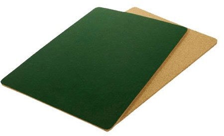 Pinnwand aus Kork Kinder mit Filz überzogen, Pinwand Korktafel, 36 x 26 x 0,5 cm, für Jungen und Mädchen, Ideal als Tafel – Made in Portugal