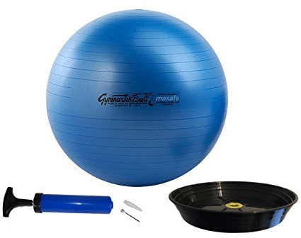 PEZZIBALL MAXAFE Set Gymnastikball + Schale + ATC-Pumpe, 42, 53, 65, 75 cm