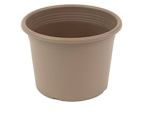 Megaplastic Pflanzkübel Cylinder (60 cm, Taupe)