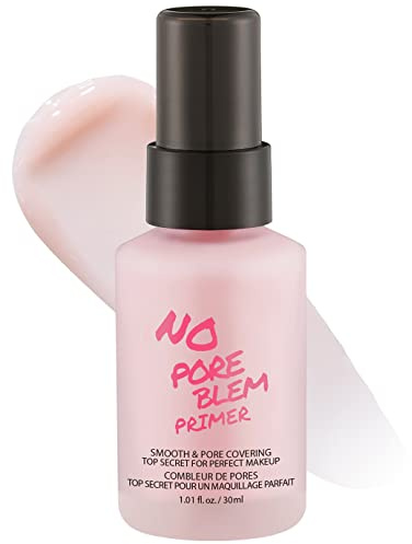 TOUCH IN SOL No Poreblem Primer – Pore Primer for Korean Makeup, Mattifying Primer for Oily Skin, Pore Eraser for Large Pores, Blurring Finish from K Beauty (1.01 fl.oz/30ml)