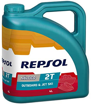 Repsol RP129Y54 Nautico Outboard & Jet Ski 2T Aceite de Motor, 4 L