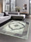 CARPETIA Designer Teppich Wohnzimmerteppich Ornamente barock Creme grau Größe 120x170 cm