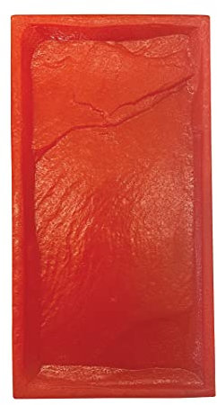 Imprinted Concrete Mats Decorative Concrete Stamps - Cut Stone Brick Soldier Border (Single Brick)