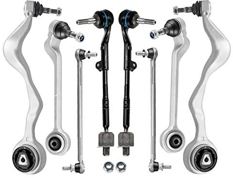 Frankberg 8x Querlenker Spurstange Koppelstange Vorne Kompatibel mit E81 116 123 2006-2011 E87 118 120 2004-2012 E88 128 2007-2013 E82 125 M 2007-2013