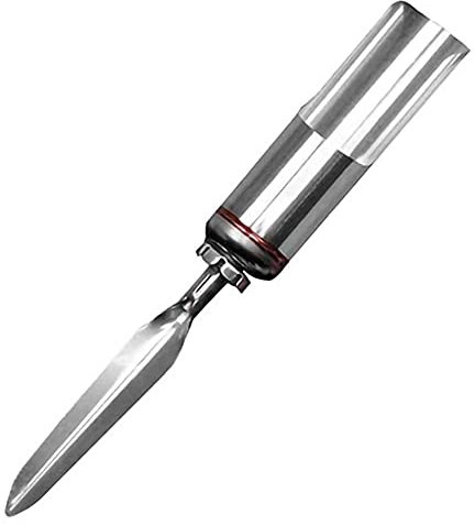 YIYICO Angelrutenhalter Rutenhalter Angel Angelrute Halter 1 Stück Angelhalter Edelstahl Universal Zusammenklappbare Rutenhalter Boden Tragbar und Abnehmbar