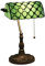 Tischlampe Banker Lampe Grün Restaurant Licht Für Tisch Tiffany Lampe Banker Schreibtischlampen Bibliothek Lampe Vintage Lampe Nachttischlampe Für Schlafzimmer E27 110-240V,I