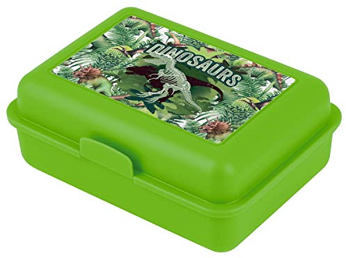Baagl Fiambrera infantil para la escuela, fiambrera para niñas, niños, guardería, fiambrera, fiambrera, fiambrera, fiambrera (dinosaurio)