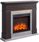 Everleigh Electric 110cm / 43 Fireplace Suite Multiple Colour Options Avaliable (ESPRESSO OAK)