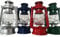 Petroleum Sturmlampe 24 cm inkl. 1x Docht Sturmlaterne Laterne Lampe Camping (Blau)