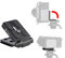 Fotopro L Bracket Camera Vertical Horizontal Switching Foldable Quick Release Plate for Canon Nikon Sony DSLR Tripod Monopod Stabilizer