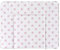 ALVI Wickelauflage Wiko Kuschel 70x85 cm/weiche Wickelunterlage abwaschbar/Baby Wickeltischauflage Folie phalatfrei beschichtet/Weiche Auflage für Wickeltisch ab 0 Monate