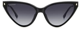 DSQUARED2 Sonnenbrille für Damen, schwarz, 56