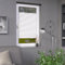 Deco-Raum Plissee auf Maß für alle Fenster innen, Montage in Glasleiste mit Spannschuh, Plissee mit Bohren Faltrollo Sichtschutz und Sonnenschutz Farbe Weiß B:111-120 cm, H: 101-150 cm
