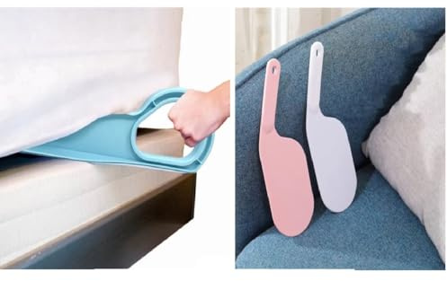 Siyarah Bedsheet Tucker Tool with Mattress Lifter - Great for bed making - Bundle deal - assorted colors