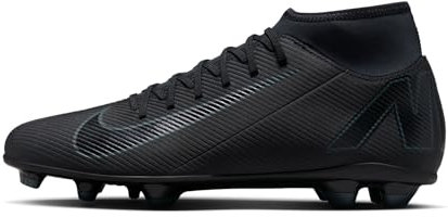 NIKE FQ8314-002 Superfly 10 Club FG/MG Hombre Black/Black-Deep Jungle EU 44.5