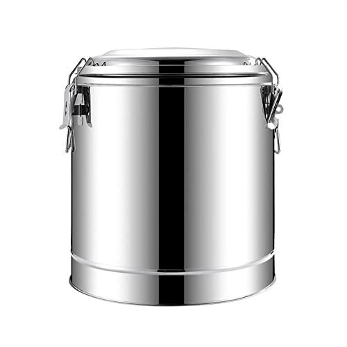 LecMy For Commercial Parties Home Party Hot Water Milk Tea Catering Urn,With faucet,Commercial Stainless Steel Catering Urn,High Capacity Catering Hot Water Boiler(No Faucet,80L)