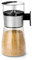 Aieve Glaszuckerspender mit drei Dosiermodi, gewichteter Ausgießer, Zuckerspender für Kaffee, Tee und Backen, 200 ml Fassungsvermögen