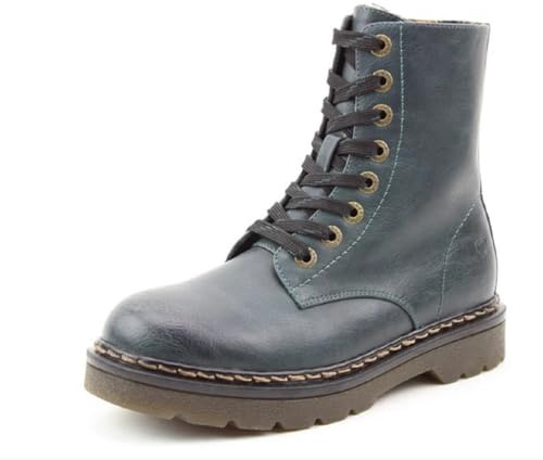Heavenly Feet Womens Justina2 Floral Velour Black Blue Faux Leather Vegan Boots