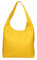 Gave Lux Damentasche aus echtem Dollar-Leder. Handwerkliches Produkt. Hergestellt in Italien GLX220702923FBG Gelb 39x55x13 cm