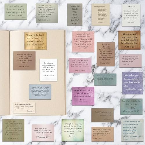120 Stück Retro-Bibelvers Aufkleber Inspirierende Christliche Vintage Journaling Aufkleber Schreibmaschinen Schriftzitate Bibelstudien Zubehör für Planer Wasserflasche Laptop Scrapbook Basteln