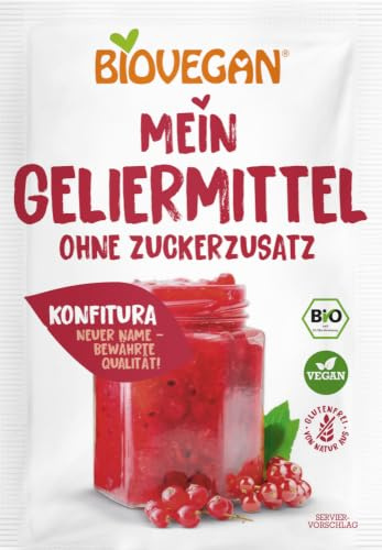 Mein Geliermittel ohne Zuckerzusatz, BIO, glutenfrei 18 x 22 g