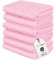 nice homeit Set 6 Asciugamani viso e mani 40x60 cm –Asciugamani bagno in 100% Cotone Filato ad Anello – Extra Morbido e Assorbente. MADE IN ITALY