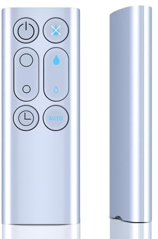 TRUCKON Télécommande de rechange pour humidificateur d'air Dyson AM10, pièce NO.303117-01 966569-06 (argenté)